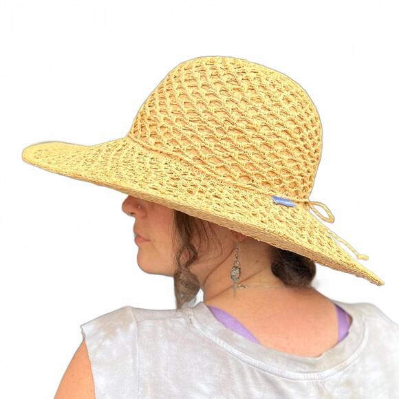 Accessories - Wallaroo “Nina” Hat Company Woven Straw Brimmed Sun Hat